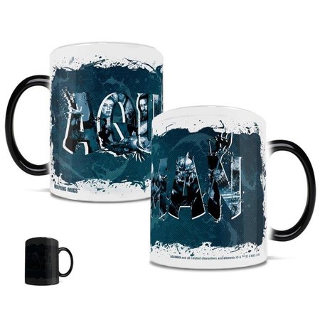 TREND SETTERS Aquaman Collage Morphing Heat-Sensitive Mug MMUG755